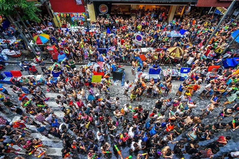 LỄ HỘI TÉ NƯỚC SONGKRAN CỦA THÁI LAN