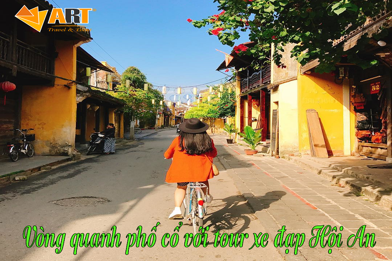 Vòng quanh phố cổ với tour xe đạp Hội An