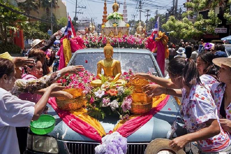 LỄ HỘI SONGKRAN THÁI LAN 